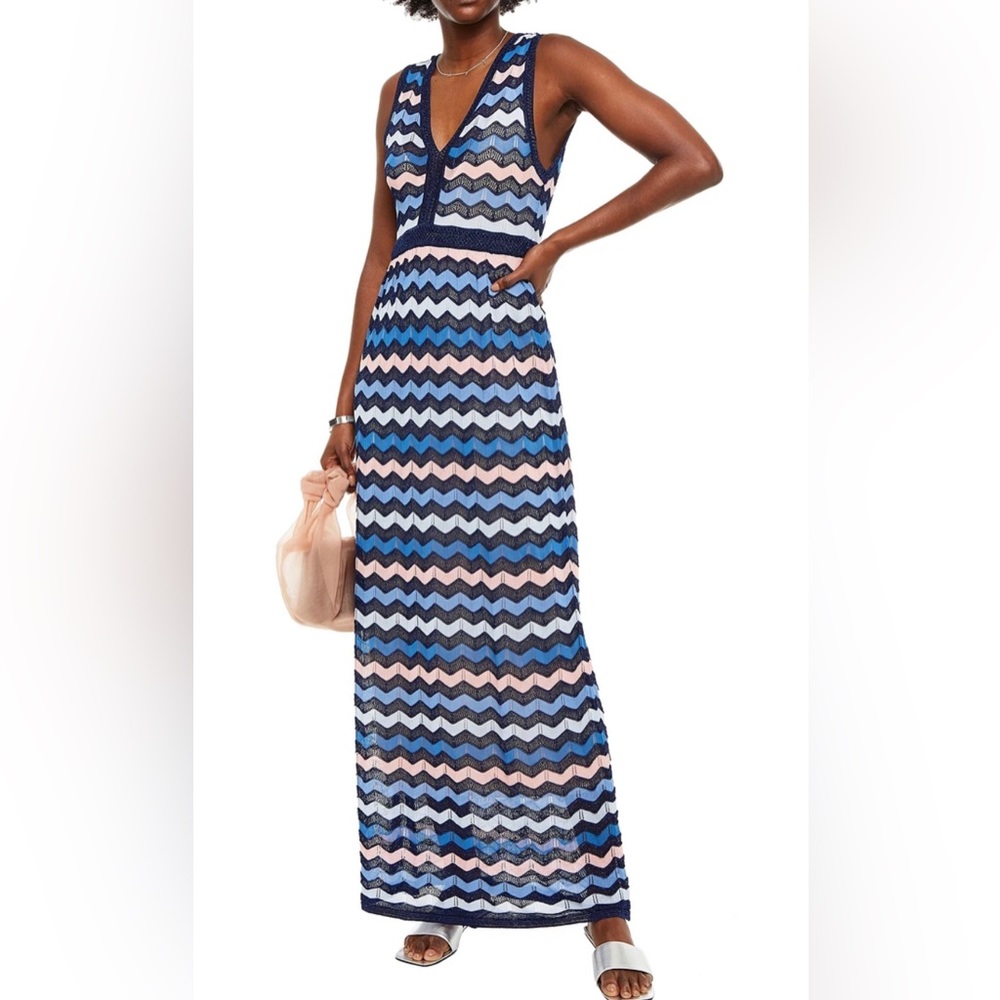 M missoni long maxi dress